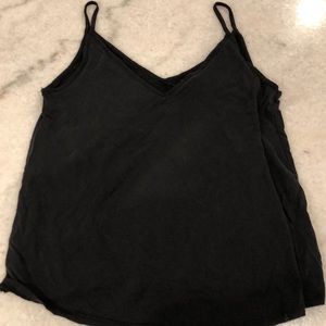black tank top